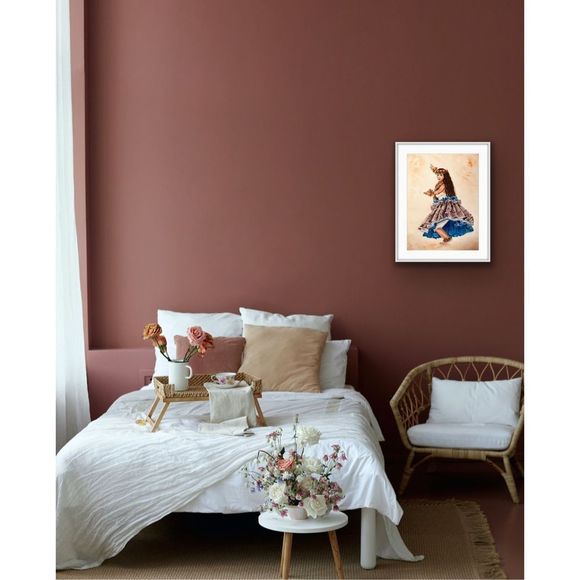 ART PRINT - The Blue Wonder Watercolor Art Print AJJ Arts - Picture 5 of 16